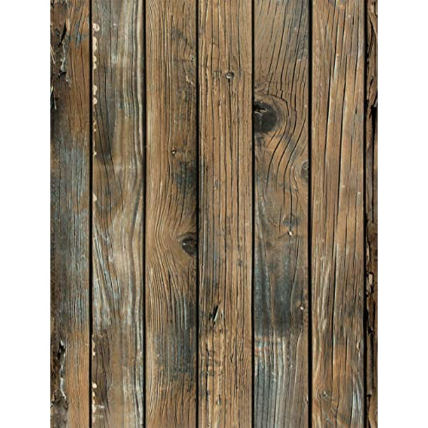 Distressed Wood Wallpaper Rustic Wood Contact Paper Stick and Peel Self Adhesive 